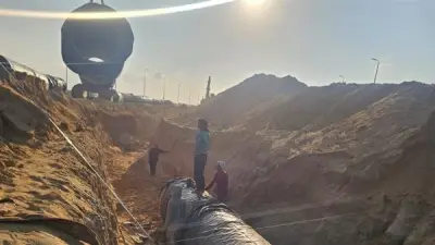 تفاصيل جديدة حول معدلات تنفيذ مشروعات المرافق في أراضي التقنين بالعبور الجديدة