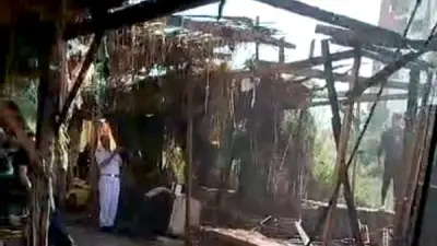 الحماية المدنية بالغربية تخمد حريق سوق السنطة العشوائي دون إصابات