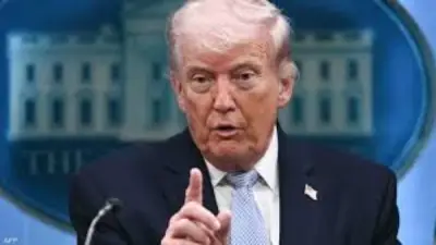 ترامب يصف إعلان إيران إغلاق مضيق هرمز بـ