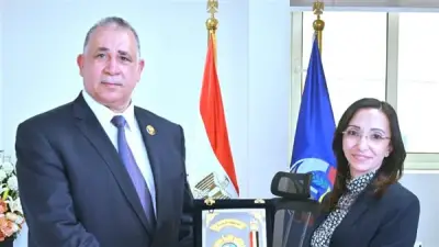 محافظ البحيرة تبحث مع نقيب المحامين سبل دعم منظومة العمل القانوني والعدالة