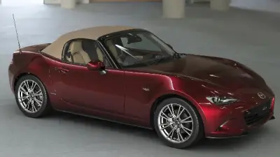 كوبيه ثنائية الأبواب: مازدا MX-5 مياتا تجمع الأداء والتصميم الرياضي