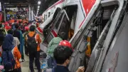 14 قتيلاً وعشرات الجرحى في تصادم قطارين بإندونيسيا قرب جاكرتا
