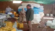 ضبط 15 طن أسمدة زراعية مجهولة المصدر في المنوفية