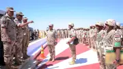 وزير الدفاع يشهد المرحلة الرئيسية لمشروع بدر 2026 بالذخيرة الحية