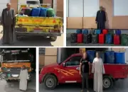 مصادرة 2700 لتر مواد بترولية قبل بيعها في السوق السوداء بأسوان والأقصر