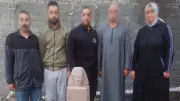 ضبط 5 أشخاص للتنقيب عن الآثار والعثور على تمثال فرعوني كبير بالبدرشين