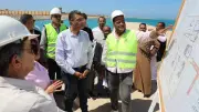 محافظ البحر الأحمر يتفقد ميناء الصيد بأبو رماد: 5000 فرصة عمل قريبة مع 77% تنفيذ