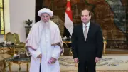 السيسي يستقبل سلطان البهرة ويثمن جهود الطائفة في ترميم المساجد الأثرية بالقاهرة