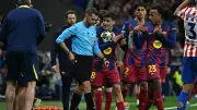 لاعب برشلونة إريك جارسيا يتحدث عن الإقصاء من دوري الأبطال: الحكم ليس المسؤول الوحيد