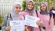 وزير التعليم يهنئ طلاب أولى ثانوي الحاصلين على شهادة البرمجة المعتمدة من اليابان