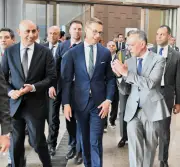 رئيس فنلندا يزور المتحف المصري الكبير وأهرامات الجيزة في زيارة رسمية لمصر