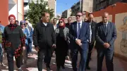محافظ بورسعيد يتفقد الانتهاء من تطوير مدرسة الزهراء بمنطقة الحزب في بورفؤاد