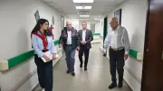 وزير الكهرباء يتفقد مستشفى ألماظة ويطمئن على جودة الخدمات الصحية