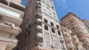 حي أول المحلة يكشف العمارة المتسببة في وفاة فتاة وطفل مخالفة