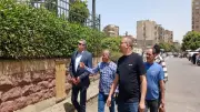 نائب محافظ القاهرة يتفقد تطوير ميدان روض الفرج وشارع الترعة البولاقية