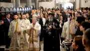 البابا تواضروس يشارك في القداس البطريركي بالقسطنطينية ويتبادل الكلمات مع البطريرك برثلماوس