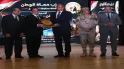 عباس والعطيفي يشهدان احتفالية حماة الوطن بكفر الشيخ بذكرى تحرير سيناء