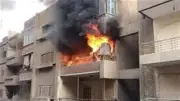 مصرع جامع خردة في حريق بشقته بكرداسة بسبب ماس كهربائي