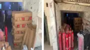 ضبط مدير مصنع غير مرخص لطفايات الحريق في القليوبية