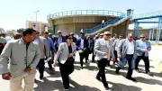 وزيرة الإسكان تتفقد مشروعات مياه وصرف صحي بالأقصر