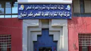 مياه كفر الشيخ تنهي إصلاح هبوط طارئ بخط صرف صحي في قرية الخادمية