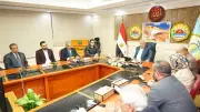 محافظ مطروح يبحث مع النقابات المهنية تطوير الخدمات وجودة الحياة