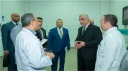 وزير الإنتاج الحربي في زيارة مفاجئة لمركز التميز العلمي والتكنولوجي