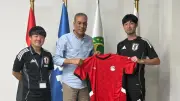 مصطفى عزام يستقبل بعثة منتخب اليابان للناشئين في القاهرة