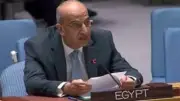 مندوب مصر بمجلس الأمن: وحدة الأراضي الفلسطينية خطوة أساسية للحل السياسي