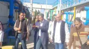 رئيس مياه كفر الشيخ يتفقد مواقع بلطيم لمتابعة التشغيل والخدمات
