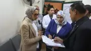 محافظ الوادي الجديد تتابع الخدمات الصحية بمستشفى بلاط وتوجه بتطويره