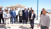 محافظ مطروح يتفقد تطوير الكورنيش الشرقي ويوجه بحلول مرورية جديدة