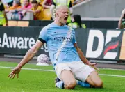 بمشاركة صلاح.. مان سيتي يتقدم على ليفربول بثنائية هالاند في الشوط الأول