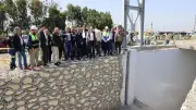 محافظ المنوفية يستقبل وزير الري لتفقد مشروع سحارة أبنهس الجديدة لتحسين الصرف الزراعي