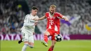 بايرن ميونخ يتقدم على ريال مدريد بهدف في الشوط الأول من مواجهة دوري الأبطال