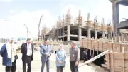 رئيس جامعة بنها يتفقد مشروعات جديدة بكفر سعد ويشيد بمعدلات التنفيذ
