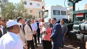 محافظ الوادي الجديد تتفقد محطة رفع الصرف الصحي بقرية المعصرة لتحسين الخدمات