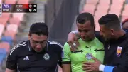 كشف طبيعة إصابة حكم مباراة مودرن سبورت والجونة في الدوري المصري