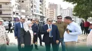 محافظ الشرقية يتفقد أعمال تطوير شارع سعد زغلول بالزقازيق لتحسين الحركة المرورية