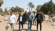 أمين عام الآثار يتفقد سقارة وميت رهينة للإشراف على تطوير المواقع الأثرية