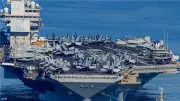 حاملة الطائرات الأمريكية 'جيرالد فورد' تسجل أطول فترة انتشار منذ حرب فيتنام