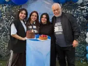 روجينا تحتفل بعيد ميلادها مع أسرتها وتتلقى رسالة مؤثرة من زكي