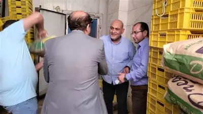 ضبط 10 أطنان لحوم ودواجن فاسدة في ثلاجة غير مرخصة بشبرا الخيمة