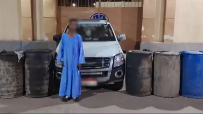 ضبط 1000 لتر سولار بأسوان و109 آلاف مخالفة مرورية وفحص مخدرات لـ1251 سائقا