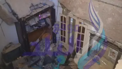 إصابة 11 شخصًا في انهيار جزئي لعقار قديم بمحرم بك بالإسكندرية