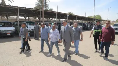 قنا: تحرير 11 محضرًا لسيارات كسح تلقي مخلفاتها بترع أبوتشت