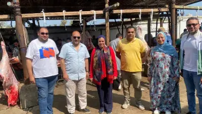 ذبح 1226 رأس ماشية و445 أغنام بمجزر جامعة الإسكندرية في عيد الأضحى