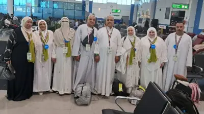 وصول 135 حاجاً من الجمعيات الأهلية بالقليوبية إلى الأراضي المقدسة