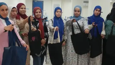 القومي للمرأة بأسيوط يدرب 15 سيدة على الخياطة لتمكينهن اقتصاديًا