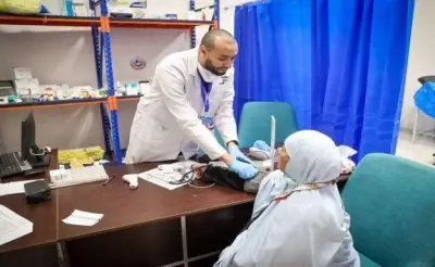 وزارة الصحة: تقديم 15 ألف خدمة طبية عبر عيادات بعثة الحج في الأراضي المقدسة